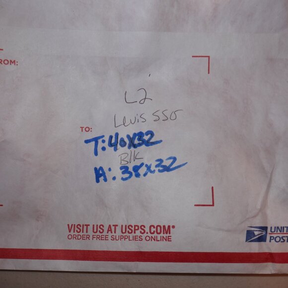 Levis 550 Vintage Denim Jeans Men's Tag Size 40x32 Actual 38x32 Faded Black - Picture 11 of 11